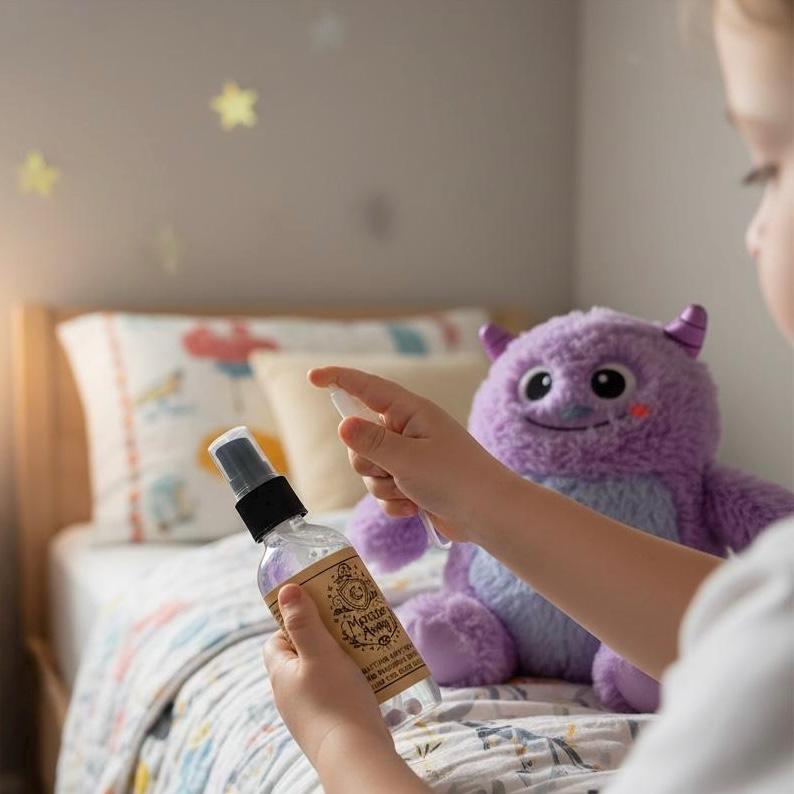 Kids Aromatherapy Spray Set | Monster Away & Cloud Drift, Bedtime Ritual
