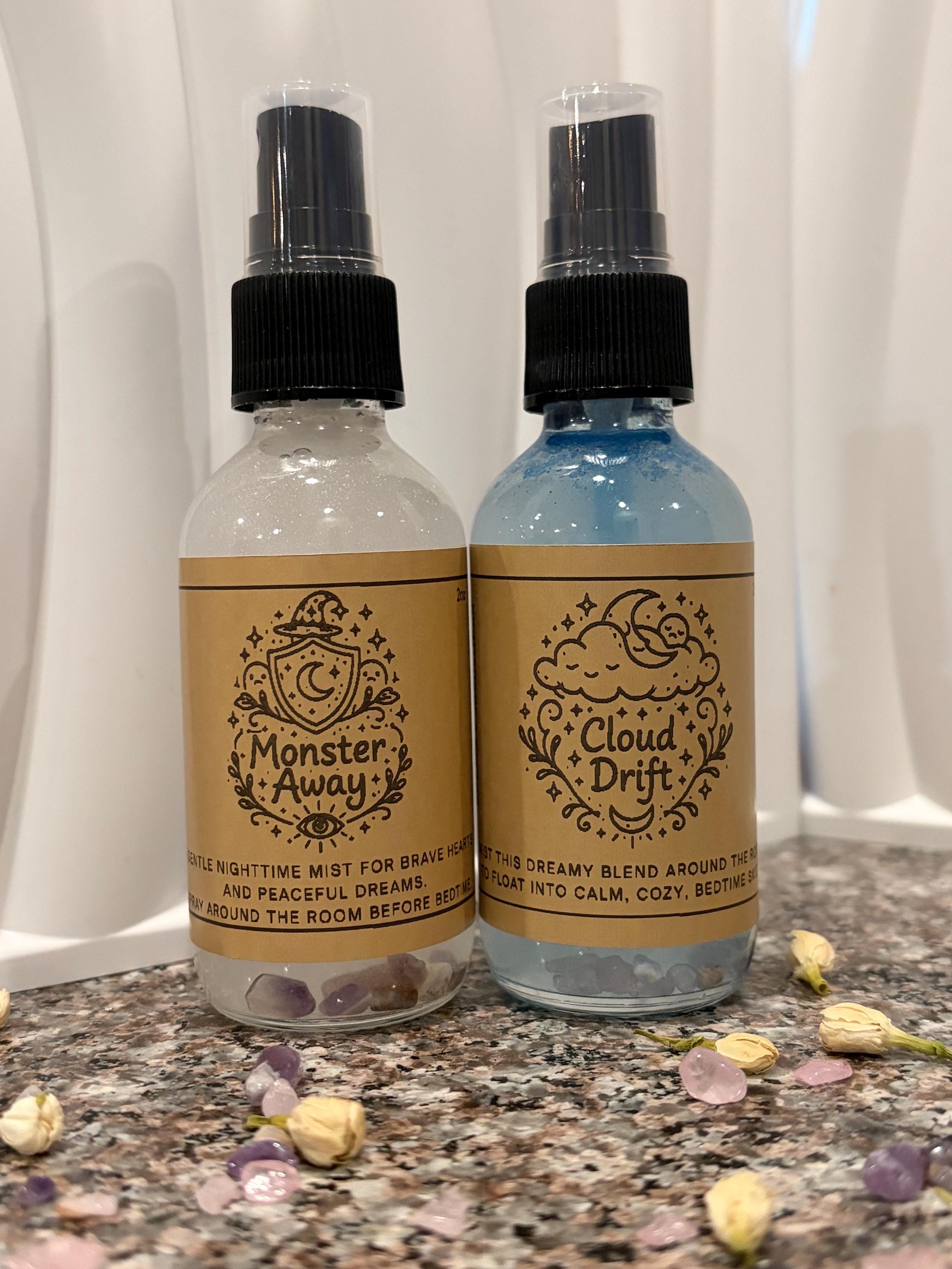 Kids Aromatherapy Spray Set | Monster Away & Cloud Drift, Bedtime Ritual