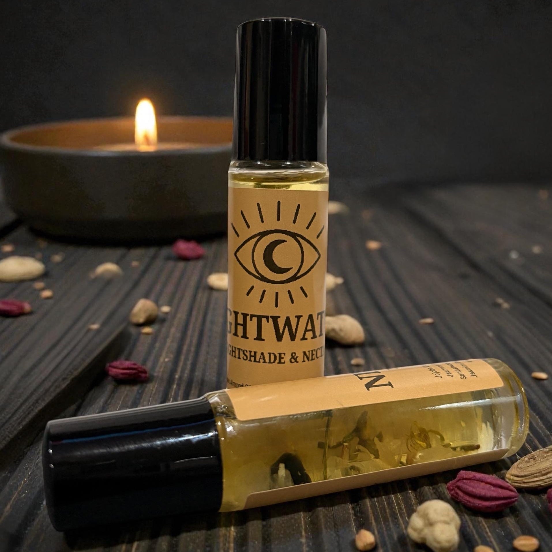 Nightwatch Dark Body Oil | Masculine Cologne Roller | Gift Set | Gift for Dad | Treat Yourself | Date Night| Fragrance for him | Ritual Oil