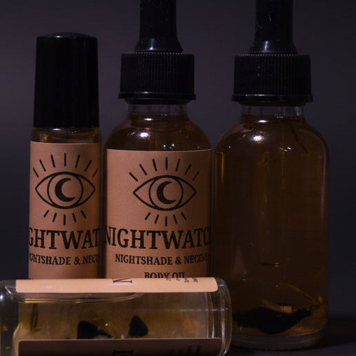 Nightwatch Dark Body Oil | Masculine Cologne Roller | Gift Set | Gift for Dad | Treat Yourself | Date Night| Fragrance for him | Ritual Oil