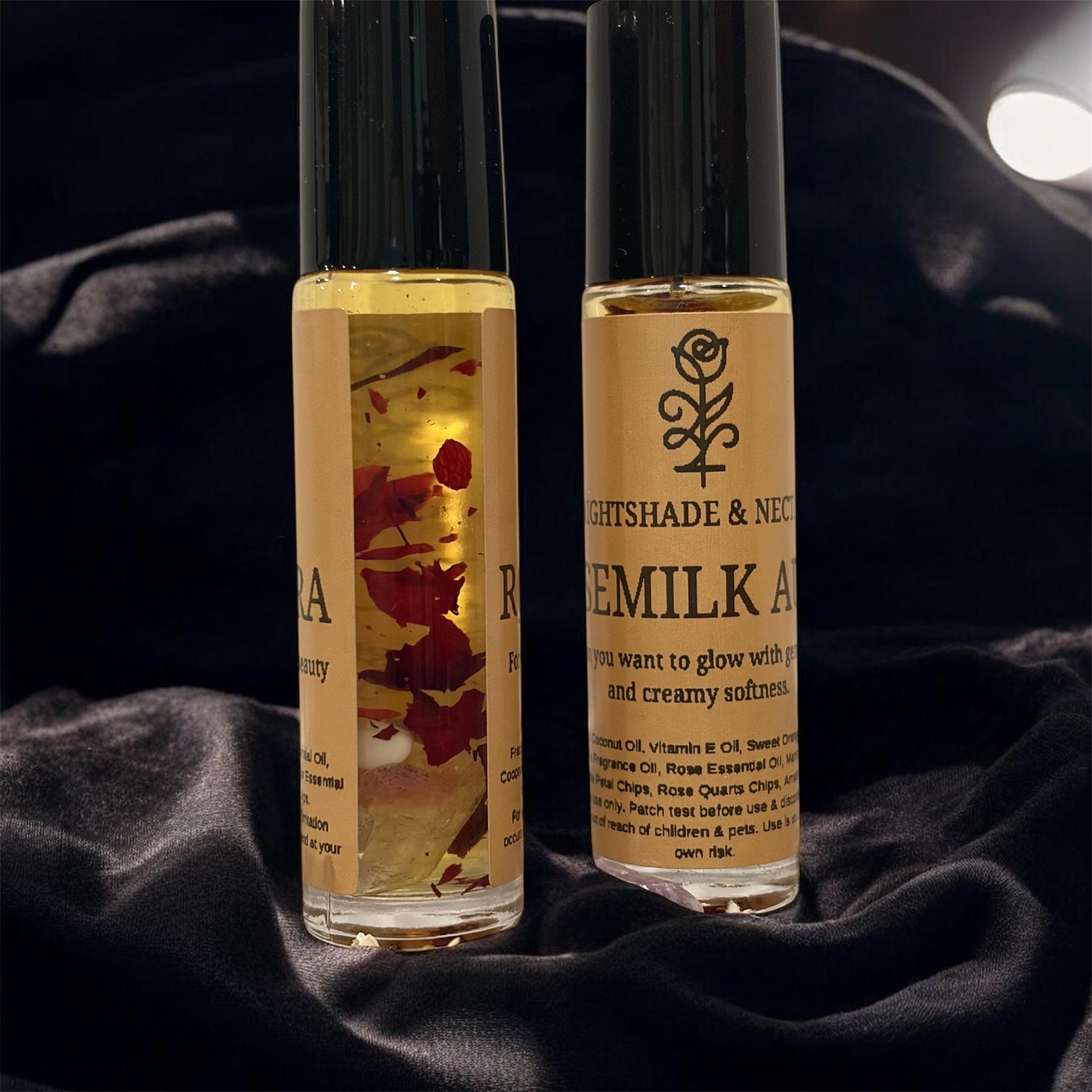 Rosemilk Aura Perfume Oil | Vanilla Rose Fragrance | 10ml Roller Oil | Self-love Ritual