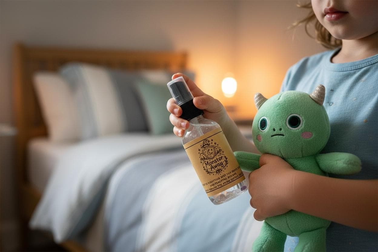 Kids Aromatherapy Spray Set | Monster Away & Cloud Drift, Bedtime Ritual