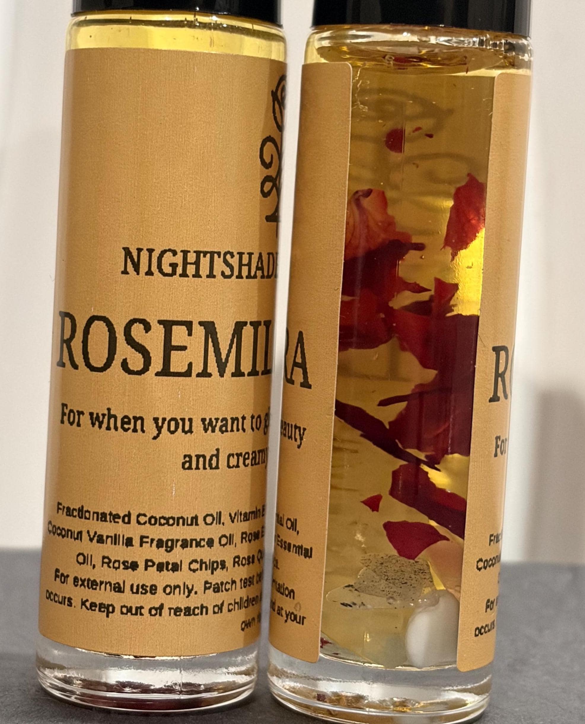 Rosemilk Aura Perfume Oil | Vanilla Rose Fragrance | 10ml Roller Oil | Self-love Ritual